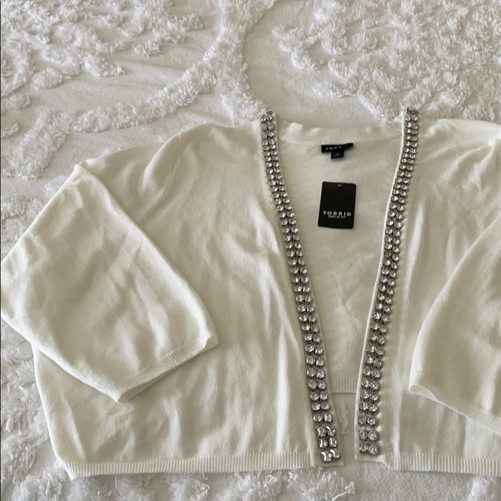 Torrid short cardigan